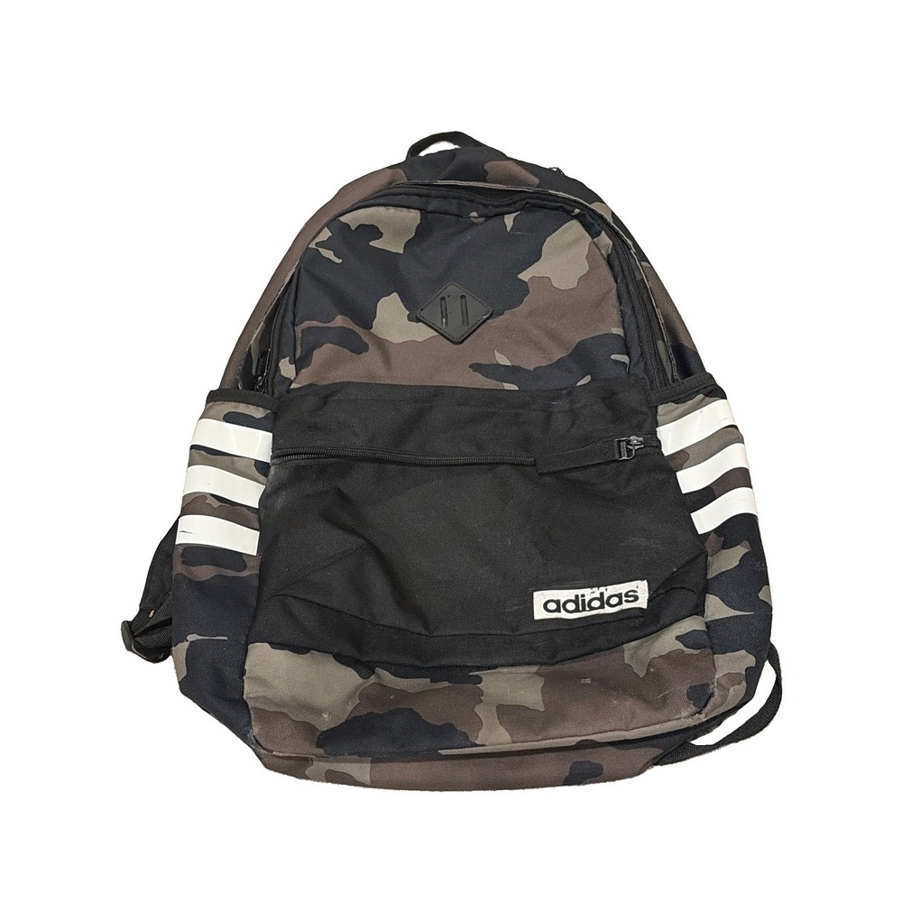 Adidas‎ Classic 3-Stripes III Backpack Legacy Green Camo/Black